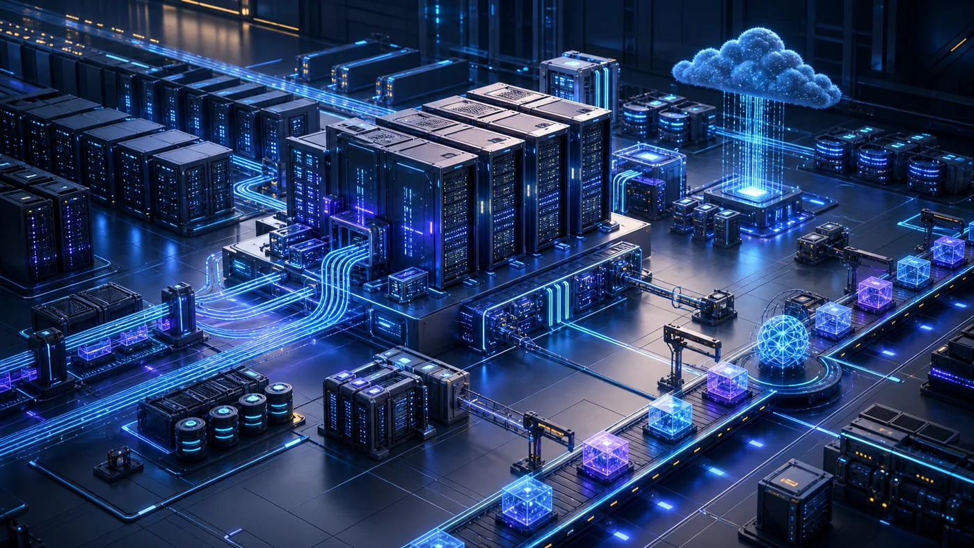 GPU Host infrastructure visual for AI Infrastructure: Factory Nvidia Model Guide